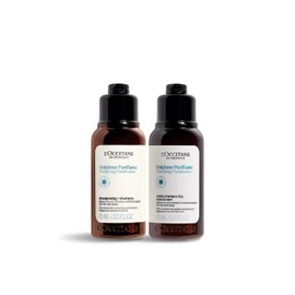 L'Occitane Pure Fresh Trial Shampoo Conditioner Set, Mini Size, Travel Size, Cool, Cool, Unisex, Popular, Scalp Care, Five Herbs, Pure Freshness Series, has been renewed by changing the formula