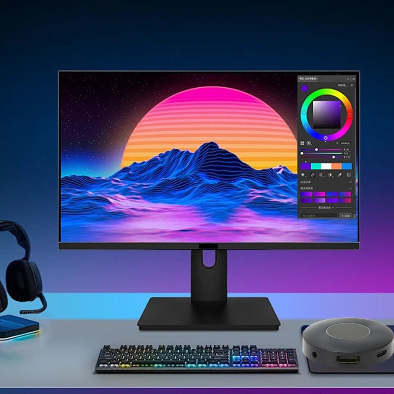 Wireless Display Adapter Support AV HD Multimedia Interface 4K HD