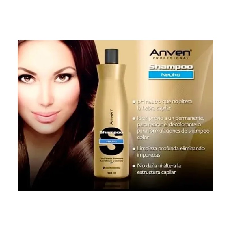 Anven Shampoo Neutro Limpieza Profunda 940ml