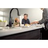 Peerless P7919LF-BL Single-Handle Kitchen Faucet Pull-Down, Matte Black