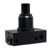 Built-in Pressure Switch Black for Lamps 250 V 2 A