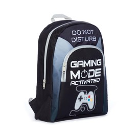 ThePyjamaFactory Do Not Disturb Gaming Mode Activated Boys Girls Gaming Backpack Gamer Rucksack Kids School Bag