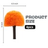4 Pack Screw on Webster Cobweb Duster Head for Pole,Spider