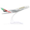 Emirates Airbus A380 1:400 Diecast Metal Airplane Model with Stand