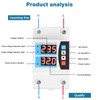 Jadeshay Surge Protection 63A AC400V Adjustable Voltage Protection Surge Protection