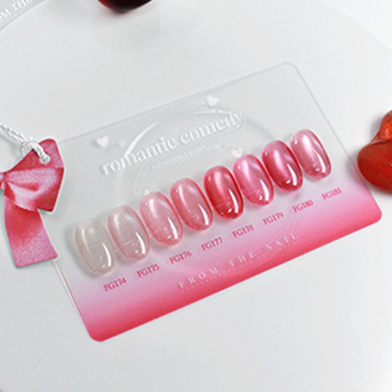 classic nail From the Nail Romantic Comedy Rocco Pink Magnetic