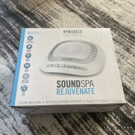 HoMedics White Noise Sound Machine | Portable Sleep Therapy