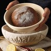 LATRAT Set of 4 Round Linen Insert Bread Proofing Basket