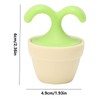 Handheld Massage Roller - Flower Pot Shape Roller Ball Massager