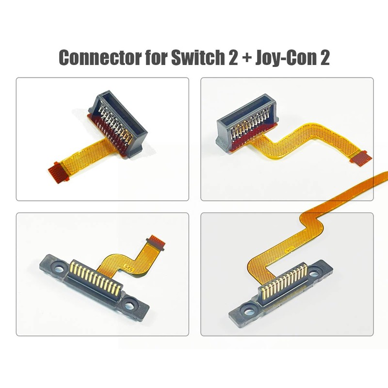 ElecGear Side Connector Replacement Switch 2 and Joy-Con 2, Female