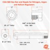 SÜA - Nut and Nipple replacement for Nitrogen and Inert