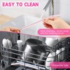 Reusable Glass Straws Shatter Resistant 8” x 8mm, 10 Pcs