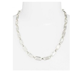 Kendra Scott Women's Jessie Chain Necklace Silver White