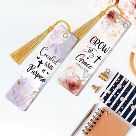 AFRITEE UV DTF Bookmark Wraps - 24 Sheets Pray More Worry Less Bible Verse Double Sided Uvdtf Sticker for Acrylic Bookmark Decor, Christian Motivational Quotes Tumbler Sticker Religious Gifts for Mom