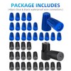 40PCS Waterproof Outdoor Wire Electrical Connectors,Sealant Twist Nuts Caps Cable