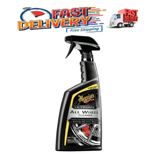 Meguiar's Ultimate All Wheel Cleaner, G180124, 24 oz, Spray (