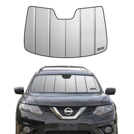 Pigenius Windshield Sun Shade for 2014-2020 Nissan Rogue Window Sunshade, Without Rearview Mirror Mounted Camera - Safeguard