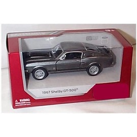 K’INSMAR’T 1967 shelby GT 500 elanor Hard Top car pull back & go action 1:36ish diecast model