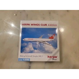 Herpa Wings 1:500 Herpa Swissair Switzerland Asia Airlines McDonnell Douglas MD-11 Scale Toy