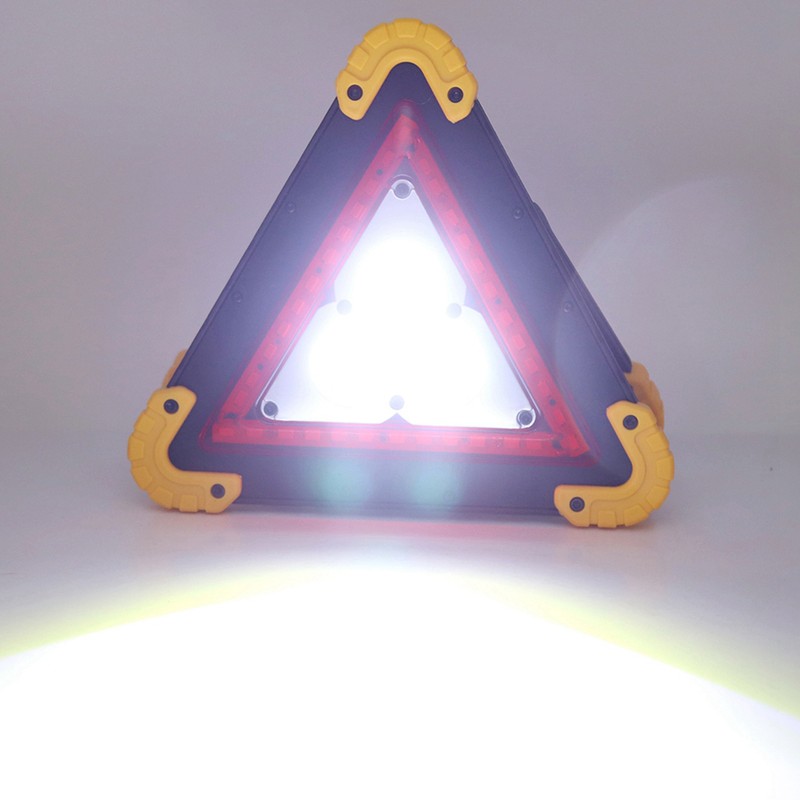 Car Warning Triangular Lamp Emergency Safety Lamp 6500K 10W IP67