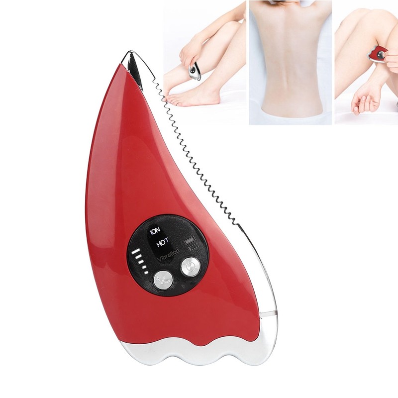 Microcurrent Scraping Massager Face Lifting Massage Electric Skin Rejuvenation Beauty