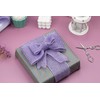 Ribbonitlux Lt. Purple Burlap Wired Ribbon, 2 inch x 20