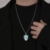 MONGAS Saint Michael Necklace for Men Sterling Silver Archangel Michael
