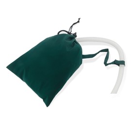 CPAP Mask Cover | Protective Dust Cover | Keeps Supplies Clean and Protected | Storage Bag with Strap (Dark Green)