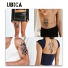 UBICA Temporary Tattoos Adult, 2 Sheets Fake Tattoos, Realistic And