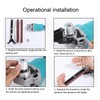 Air Belt Sander Adapter for Model 100 Angle Grinder, Sand