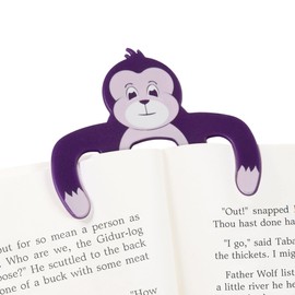 Page Pals Bookmark Bookholder | Page Holder | Music Holder Clip | Music Paper Holder | Magazine, Cookbook | Reading in Bed at Home | Office, Desk, Kitchen Use | Novelty Reading Gift Idea