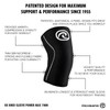 Rehband Power Max Knee Support, 7 mm, SBR / Neoprene,