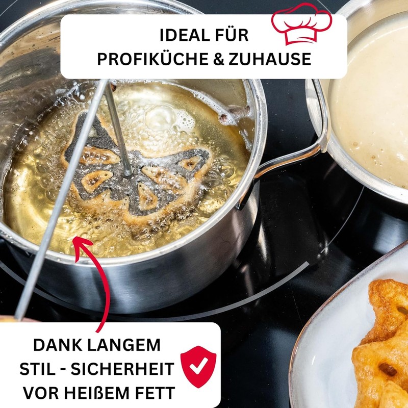 Westmark Wafflebäckerei, with 3 designs, with recipe booklet, mold size: