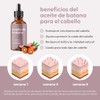 M3 Naturals Aceite de Batana Puro para Cabello y Piel,