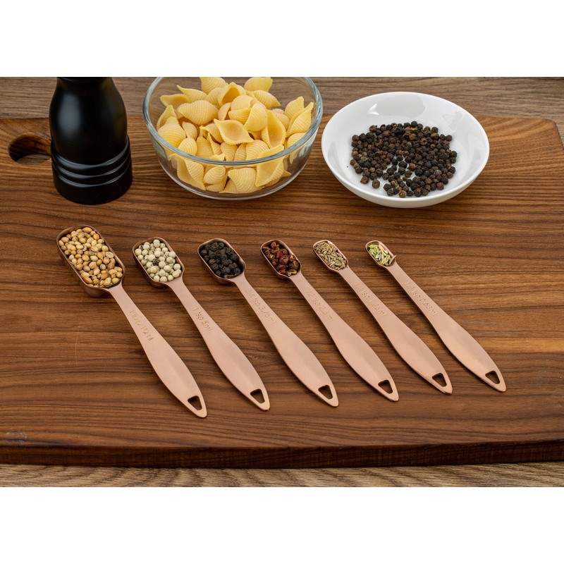 Accurate 18/8 Stainless Steel Measuring Spoons, Heavy Duty Good Handle