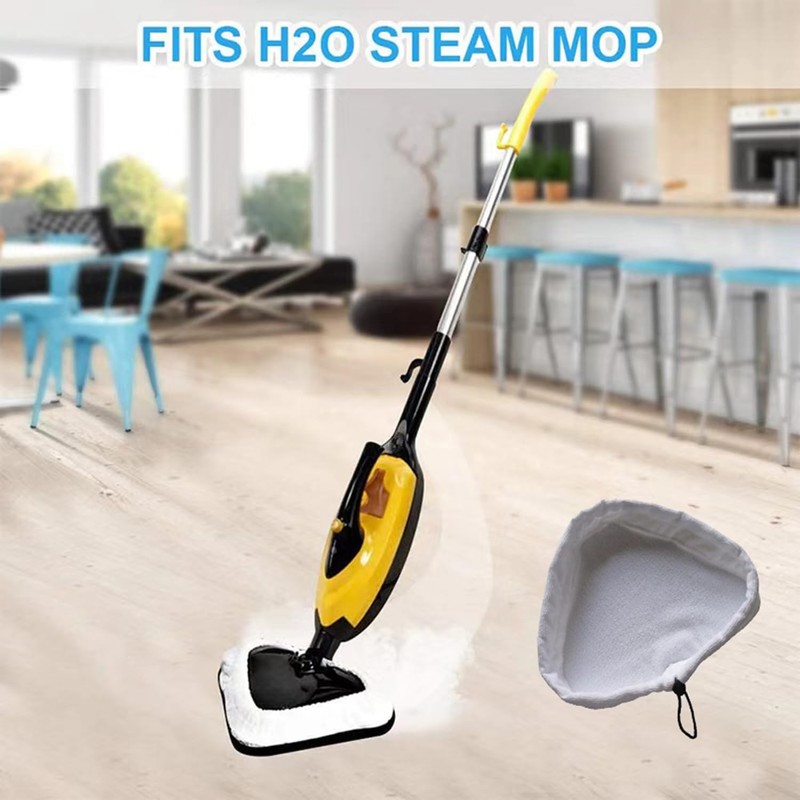 HENWUBEI 5Pcs Microfiber Mops Pad Mopping Cloth Replacement for H20