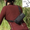 Ayicheyl Bicycle Handlebar Bag, Handlebar Bag with Shoulder Strap, Handlebar