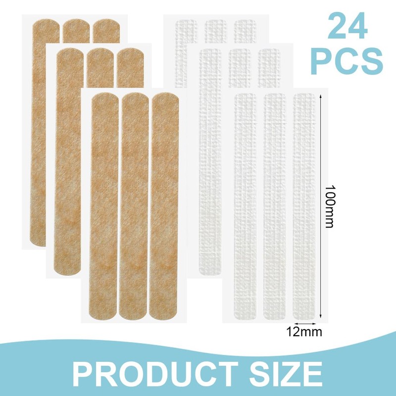 Wundverschlussstreifen Hautverschlüsse Strips 24 Stück Wundnahtstreifen Klammerpflaster 100 x 12