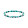 THOMAS SABO A1923-878-17 Unisex Bracelet Talisman Turquoise 925 Sterling Silver