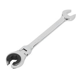 Walfront 7/8 Inch Head Ratcheting Combination Wrench SAE 72 Teeth 12 Point Ratchet Wrenches Set, Break Line Tubing Ratchet Wrench Metric Ratchet Spanner with 84 Teeth