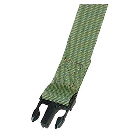 Work Time PBO-40 OD Polypropylene One-Touch Buckle Belt, 1.5 inches (38 mm), National Defense