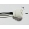 TWDRTDD G10Q 4-Pin Tube Light Socket,Ceramics 4-Pin G10Q Base Socket