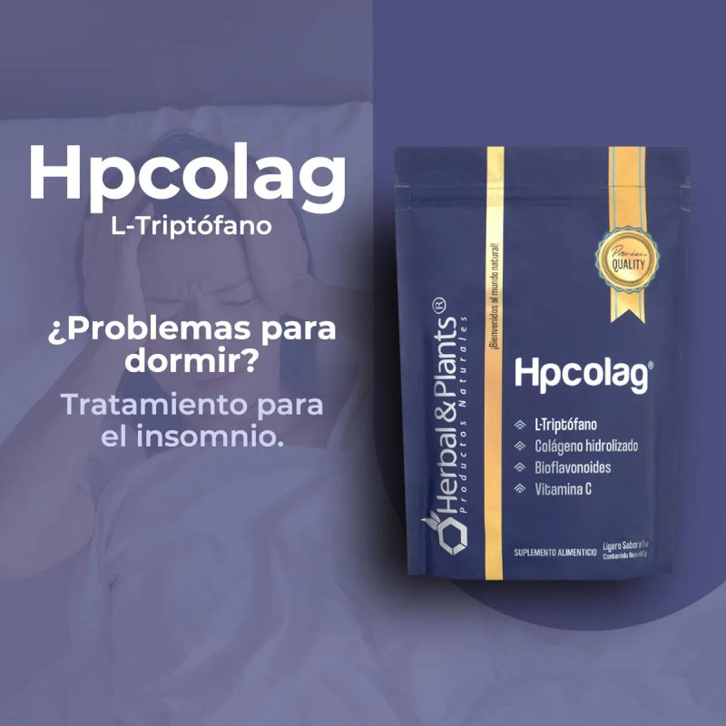Hpcolag Triptofano Colageno Hidrolizado Uva Herbal & Plants