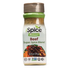 Spice - Salt-Free | Sugar free | 100% Pure Wellness Beef Super Fat Free Spice Blend | All Natural | Ready to use as is | No preparation is necessary at all