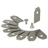 vhbw 9 x Replacement Blade Compatible with Husqvarna Automower 105,