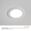 SIRIODISC 12W LED Round Recessed Ceiling Flat Panel Down Light