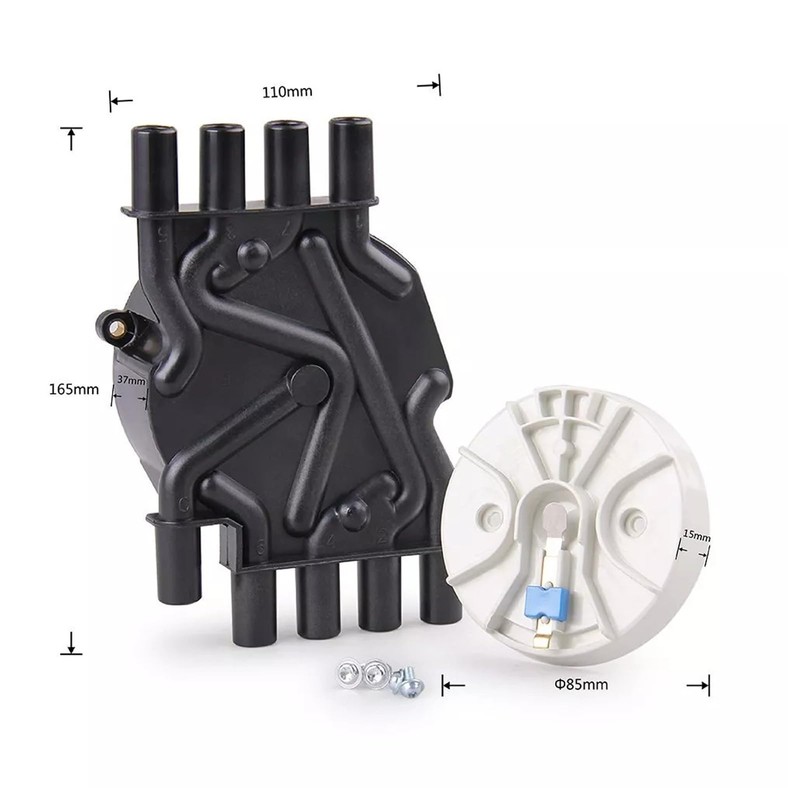 MAD HORNETS Distributor Cap and Rotor Kit 10452459 for Chevy