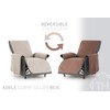 Textil-Home Adele Chaise Lounge Sofa Cover, Protector for Left and
