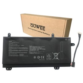 OUWEE C41N1727 Laptop Battery Compatible with Asus Zephyrus M GM501 GM501G GM501GM GM501GS ROG GU501 GU501GM Series Notebook 0B200-02900000M C41PiJH 15.4V 55Wh 3500mAh