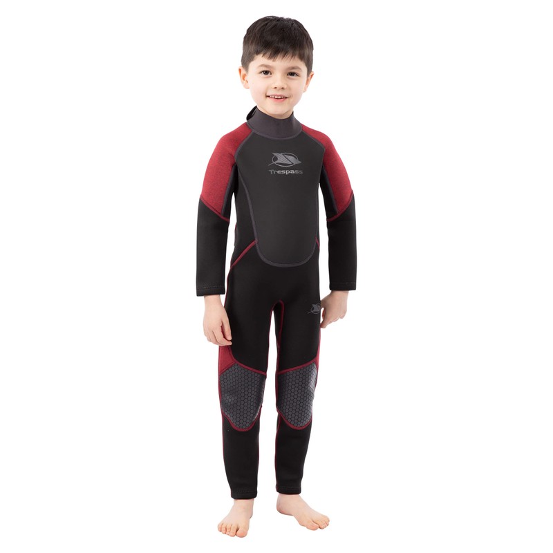 Trespass Boys Wetsuit Full Length 3mm Ergonomic Fit Amigo
